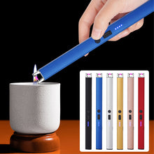 Load image into Gallery viewer, Aromatherapy Candle Extended Gas Stove Natural Gas Electronic USB Charging Igniter Ignition Gun Rod Lighter
