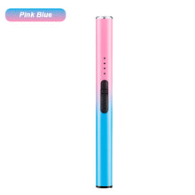 Load image into Gallery viewer, Portable USB Charging Pulse Igniter Kitchen Electronic Lighter Safe No Open Flame Safety Lock Outdoor Windproof Stovetop Candle

