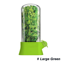 Load image into Gallery viewer, Vanilla Vegetable Fresh-keeping Box Pressure Resistant Environmentally Friendly Fresh-keeping Device Creative Coriander Fresh-keeping Cup Kitchen Supplies
