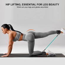 Load image into Gallery viewer, Elastic Ankle Resistance Bands Ankle Strap Hip Leg Strength Pull Rope Fitness Training Home Yoga Pilate Crossfit Workout Gym Equipment
