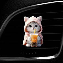 Load image into Gallery viewer, Car Cat Air Freshener Diffuser Outlet Vent Perfume Clips Air Outlet Aroma Diffuser Ventilation Clip Car Interior Decoration
