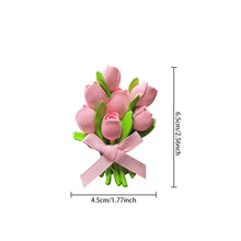 Load image into Gallery viewer, Car Outlet Vent Perfume Clips Conditioning Aromatherapy Freshener with Cute Tulip Flower Design
