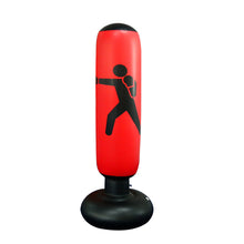 Load image into Gallery viewer, 160cm PVC Inflatable Boxing Bag Stand Adult Children Boxing Punch Kicking Sandbag Tumbler Gym Kids Boxing Training Targets
