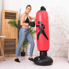Load image into Gallery viewer, 160cm PVC Inflatable Boxing Bag Stand Adult Children Boxing Punch Kicking Sandbag Tumbler Gym Kids Boxing Training Targets
