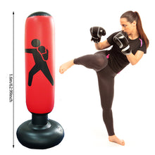 Load image into Gallery viewer, 160cm PVC Inflatable Boxing Bag Stand Adult Children Boxing Punch Kicking Sandbag Tumbler Gym Kids Boxing Training Targets
