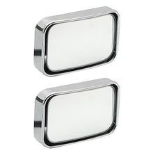 Load image into Gallery viewer, 2Pcs Car Rearview Mirror Square Shape for Back Passenger HD Glass Wide Angle Convex Mirror Adjustable Car Blind Spot Rear View Mirror
