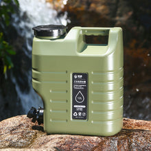 Load image into Gallery viewer, 11L-12L Outdoor Camping Water Bucket Large Capacity Portable Camp Water Bag with Detachable Faucet No Leakage for Fishing Picnic Hiking
