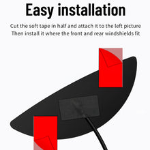 Load image into Gallery viewer, 2Pcs Car LED Devil Eye Decorative Light Rear Warning Light Red Dynamic Demon Eyes Atmosphere Light Auto Decoration Accessories
