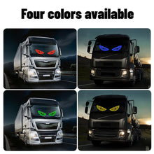 Load image into Gallery viewer, 2Pcs Car LED Devil Eye Decorative Light Rear Warning Light Red Dynamic Demon Eyes Atmosphere Light Auto Decoration Accessories
