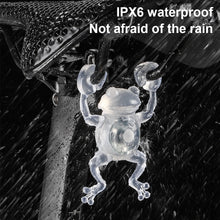 Load image into Gallery viewer, 1PC Mountain Bike Gorilla Frog Taillight Colorful Night Riding Warning Light Riding Accessories

