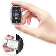 Load image into Gallery viewer, 1PC Bicycle Two-Color Energy-Saving Taillight Mini Night Riding Warning Light USB Charging Riding Accessories
