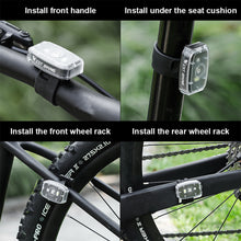 Load image into Gallery viewer, 1PC Bicycle Two-Color Energy-Saving Taillight Mini Night Riding Warning Light USB Charging Riding Accessories
