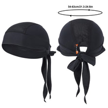 Load image into Gallery viewer, 1PC Summer Ice Silk Pirate Riding Cap Outdoor Sun Protection Dustproof Absorption Head Cover Riding Equipment
