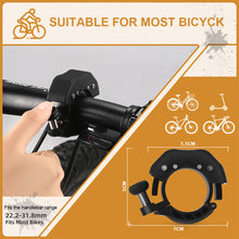 Load image into Gallery viewer, 1PC Mountain Bike Bell Clear And Loud Hidden Bell For 22.2-31.8MM Handlebar Riding Equipment

