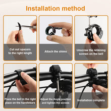 Load image into Gallery viewer, 1PC Mountain Bike Bell Clear And Loud Hidden Bell For 22.2-31.8MM Handlebar Riding Equipment
