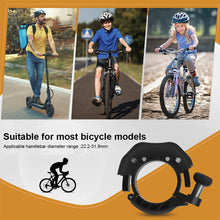 Load image into Gallery viewer, 1PC Mountain Bike Bell Clear And Loud Hidden Bell For 22.2-31.8MM Handlebar Riding Equipment
