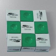 Load image into Gallery viewer, 1Box /12PCS Green Pool Cue Chalk Fine Powder Strong Adhesion Billiard Accessories
