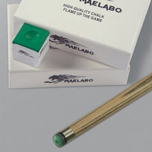Load image into Gallery viewer, 1Box /12PCS Green Pool Cue Chalk Fine Powder Strong Adhesion Billiard Accessories

