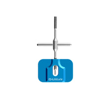 Load image into Gallery viewer, Lure Fishing Wheel Aluminum Alloy Disassembling Tool Fishing Wheel Maintenance Tool Including Disassembling Pin Wrench Trapezoidal Cone

