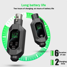 Load image into Gallery viewer, Wireless Microphone Converter Wired to Wireless Microphone System XLR Transmitter and Receiver for Dynamic Microphone
