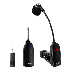 Load image into Gallery viewer, Wireless Microphone Sax Trumpet Trombone Special Instrument Pickup Amplifier for Professional Recording Performance Outdoor Performa
