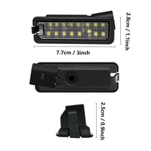 Load image into Gallery viewer, 1PC Car LED License Plate Lights Number Plate Lamp Replacement Canbus Error Free Car 12V Light For VW Golf MK7 Passat B7/B8 Polo Amarok Seat Leon Toledo
