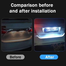 Load image into Gallery viewer, 1PC Car LED License Plate Lights Number Plate Lamp Replacement Canbus Error Free Car 12V Light For VW Golf MK7 Passat B7/B8 Polo Amarok Seat Leon Toledo
