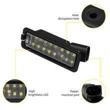 Load image into Gallery viewer, 1PC Car LED License Plate Lights Number Plate Lamp Replacement Canbus Error Free Car 12V Light For VW Golf MK7 Passat B7/B8 Polo Amarok Seat Leon Toledo
