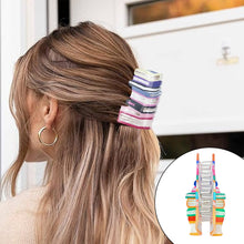 Load image into Gallery viewer, Creative Cartoon Pencil Book Hair Clip Versatile Multicolor Acrylic Hairpin Hair Claw Clip Headwear Hair Accessory for Women
