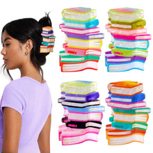 Load image into Gallery viewer, Creative Cartoon Pencil Book Hair Clip Versatile Multicolor Acrylic Hairpin Hair Claw Clip Headwear Hair Accessory for Women
