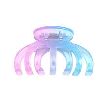 Load image into Gallery viewer, Colourful Gradient Transparent Hairpin Square Pumpkin Butterfly Hair Claw Clip Simple Versatile Headwear Hair Clip Hair Accessory

