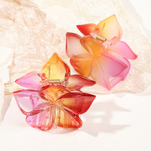 Load image into Gallery viewer, Gradient Matte Five-leaf Flower Hair Grabbing Clip Simple Stylish Hairpin Hair Claw Clip Headwear Hair Accessory for Women

