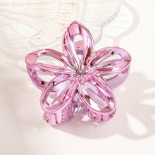 Load image into Gallery viewer, Hollow Frangipani Hairpin Imitation Metal Updo Hair Clip Fashionable Versatile Headwear Hair Claw Clip Hair Accessory
