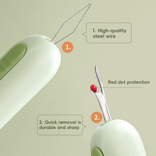 Load image into Gallery viewer, Double-headed Needle Threading Thread Removing Device Multifunctional Stretchable Portable DIY Hand Sewing Tool Household Accessory

