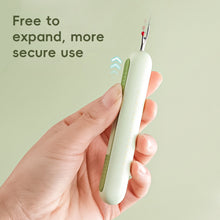 Load image into Gallery viewer, Double-headed Needle Threading Thread Removing Device Multifunctional Stretchable Portable DIY Hand Sewing Tool Household Accessory
