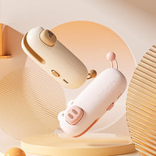 Load image into Gallery viewer, Household Mini Portable Handheld Sealing Machine Compact Portable Rechargeable Magnetic Storage Heat Sealer for Food Packaging
