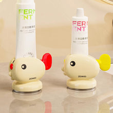Load image into Gallery viewer, Suction Cup Toothpaste Squeezer Portable Plastic Manual Multifunctional Toothpaste Tube Squeezer Bathroom Accessories
