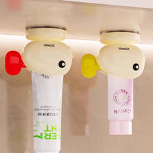 Load image into Gallery viewer, Suction Cup Toothpaste Squeezer Portable Plastic Manual Multifunctional Toothpaste Tube Squeezer Bathroom Accessories
