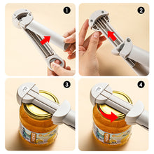 Load image into Gallery viewer, Multifunctional Bottle Opener Durable Adjustable Retractable Can Opener Portable Magnetic Storage Household Kitchen Tool
