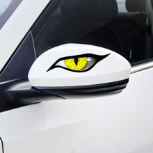 Load image into Gallery viewer, 2PCS 3D Stereo Motorcycle Reflective Cat's Eyes Sticker Rearview Mirror Decal for Motorbike Auto Decoration Stickers
