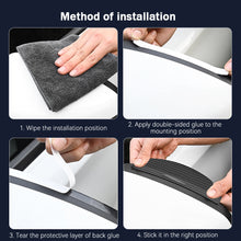 Load image into Gallery viewer, 2Pcs Carbon Fibre Car Rear View Mirror Rain Cover Sun Visor Eyebrow Side View Mirror Rain Guard Auto Protection
