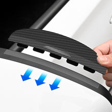 Load image into Gallery viewer, 2Pcs Carbon Fibre Car Rear View Mirror Rain Cover Sun Visor Eyebrow Side View Mirror Rain Guard Auto Protection

