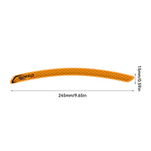 Load image into Gallery viewer, 2Pcs Reflective Car Wheel Arches Safety Warning Sticker Mark Car Stickers Tape Reflective Strips Exterior Accessories
