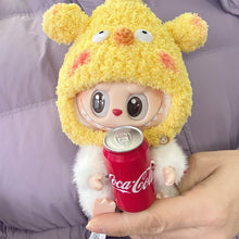 Load image into Gallery viewer, V1 V2 V3 Labubu Doll's Clothes The Monster Chicken Leg Hat Outfit Accessories Clothing DIY Kids Gift
