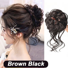 Load image into Gallery viewer, High Temperature Messy Chicken Tail Long Beard Curly Hair Fluffy Bride Curly Hair Flower Bud Female Wig
