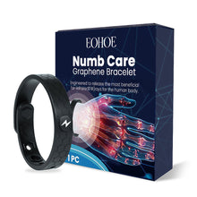 Load image into Gallery viewer, Graphene Wristband Hand Daily Decoration Portable Body Care Wrist Bracelet Relieve Fatigue Promote Blood Circulation Health Care Wristband
