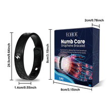 Load image into Gallery viewer, Graphene Wristband Hand Daily Decoration Portable Body Care Wrist Bracelet Relieve Fatigue Promote Blood Circulation Health Care Wristband
