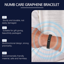Load image into Gallery viewer, Graphene Wristband Hand Daily Decoration Portable Body Care Wrist Bracelet Relieve Fatigue Promote Blood Circulation Health Care Wristband
