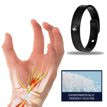 Load image into Gallery viewer, Graphene Wristband Hand Daily Decoration Portable Body Care Wrist Bracelet Relieve Fatigue Promote Blood Circulation Health Care Wristband
