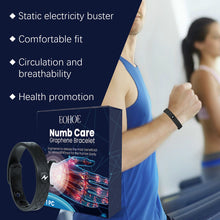 Load image into Gallery viewer, Graphene Wristband Hand Daily Decoration Portable Body Care Wrist Bracelet Relieve Fatigue Promote Blood Circulation Health Care Wristband
